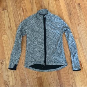 Marled Grey Athletic Jacket